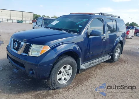 2006 Nissan Pathfinder Se Off-Road from USA, damaged, VIN 5N1AR18W76C648835